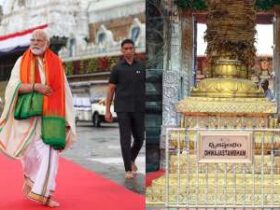 PM Modi Worshiped in Tirumala Temple