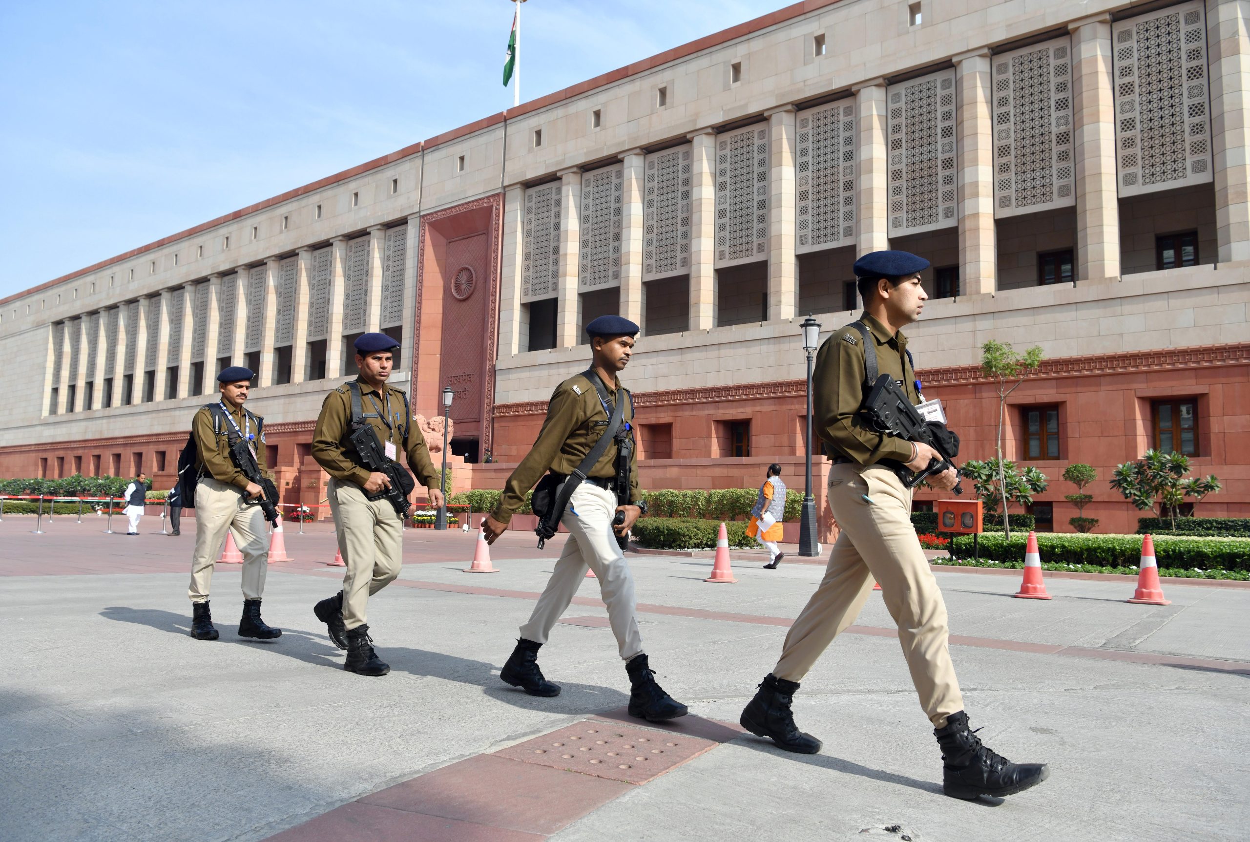 CISF Conducts Security Survey of Parliament Complex