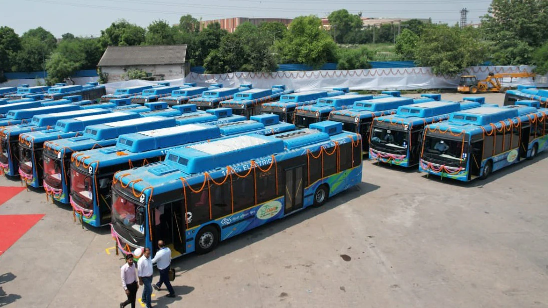 9 Cities of Haryana Get Electric Buses