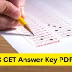 HSSC CET Answer Key 2023