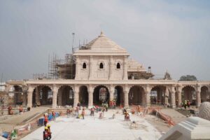Ram Lalla Idol Brought Inside Ayodhya Temple