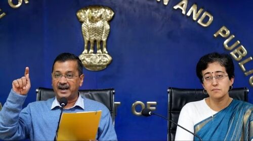 CM Kejriwal and Atishi