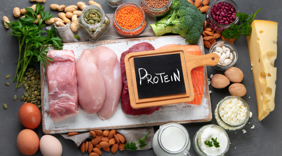 eat a protein rich diet