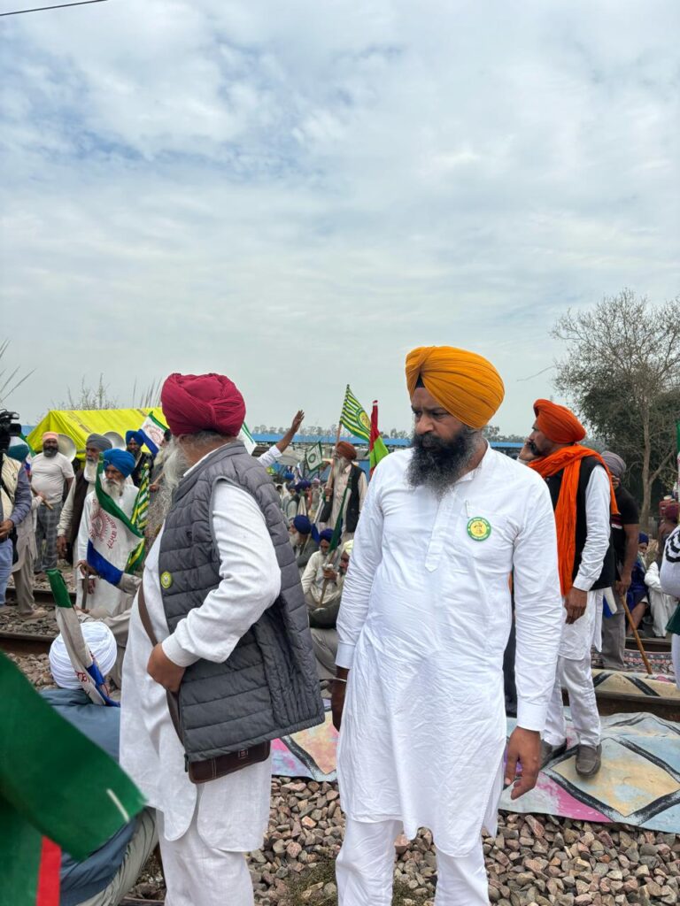 Farmers Rail Roko Andolan