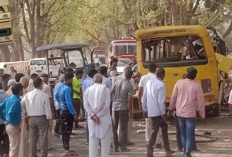 Haryana School Bus Accident