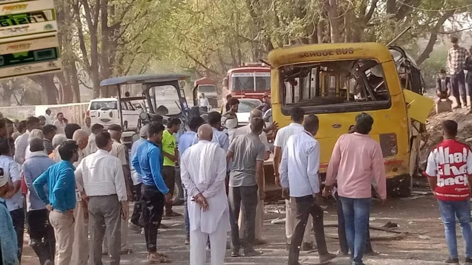 Haryana School Bus Accident