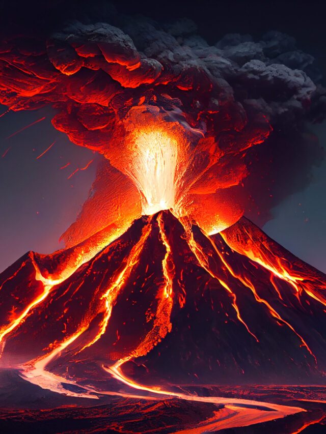 This is the world's largest active volcano, spews fire all the time