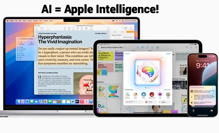 Apple Intelligence: कुछ ही डिवाइस पर मिलेगा AI का जादू, जानिए क्या है खास