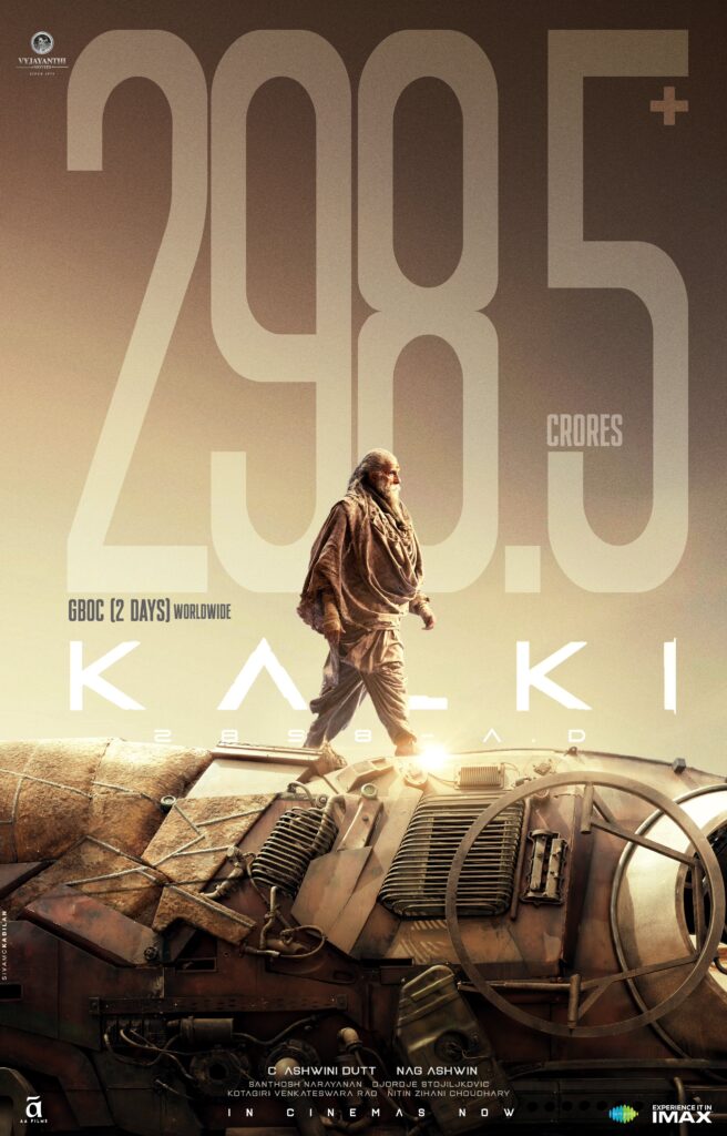 KALKI 2898 AD Kalki continues its charm, rocks the box office on the second day too