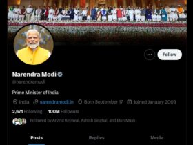 PM Narendra Modi made a new record, reached 100 million followers on X